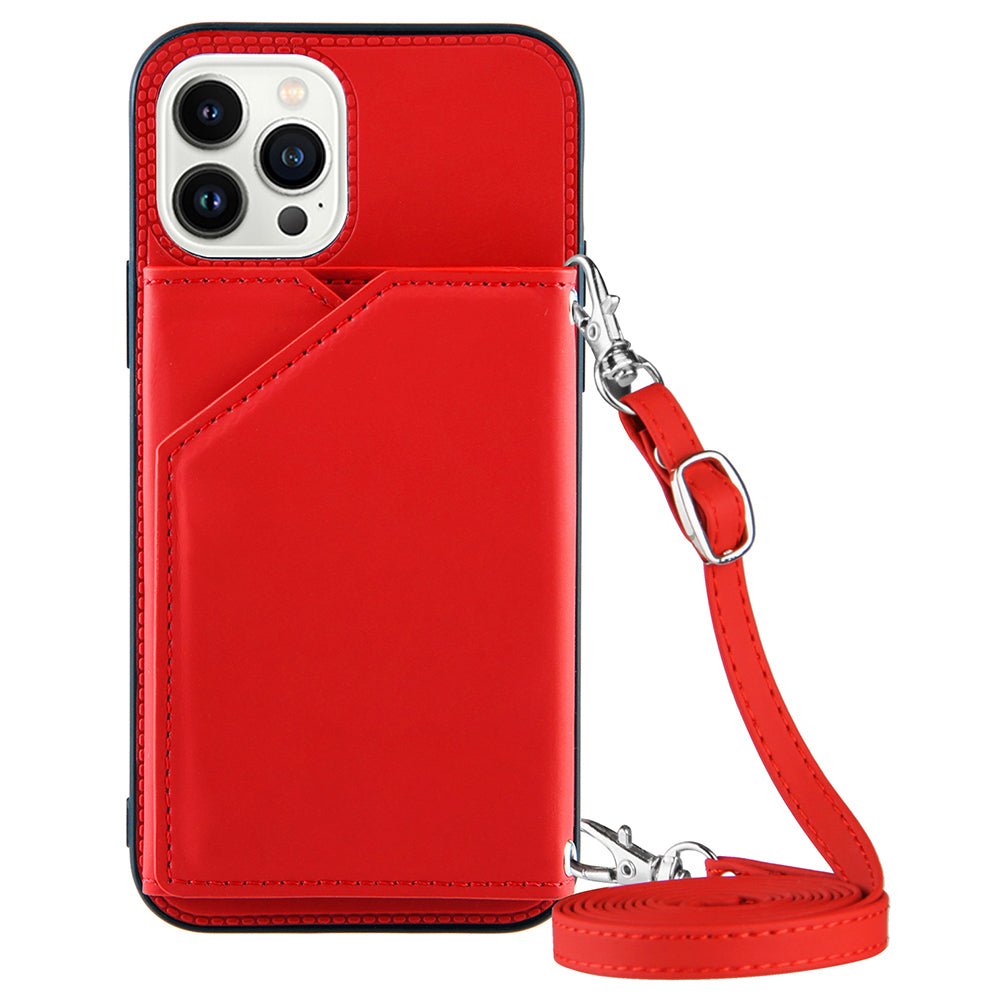 YB-1 Series Kortholder Kickstand Case til iPhone 15 Pro Max PU Læder Telefon Case Skuldertaske YB-1 Series Kortholder Kickstand Case til iPhone 15 Pro Max PU Læder Telefon Case Skuldertaske